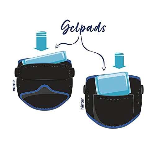mysleepmask Sleeping Mask with 2 Ear Plugs and 2 Gel Pads, Comfortable Organic Cotton for Absolute Peace and Darkness, Developed in Germany, Head Circumference Approx. 54-58 cm, S/M — view 6