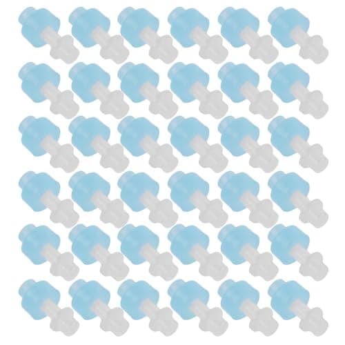 60pcs Perfume Atomizer Refill Adapter Kit Plastic Transfer