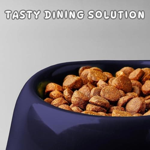 CAT CENTRE Dark Blue Pet Bowls Set, 2x0.3L, Non Slip — view 2