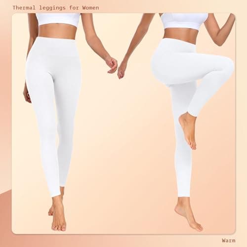 Thermal Leggings Women Fleece Lined Tights Yoga Pants Winter Warm Leggins — view 2