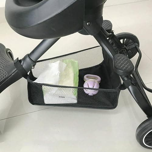 Stroller Organizer Basket - Storage Organizer, Large Capacity, Mesh Storage Basket, Stroller Accessories — view 2