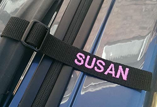 Personalised Luggage Tags (Black) — view 2