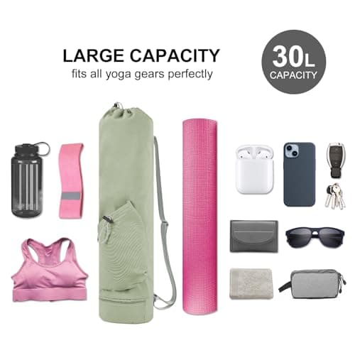 sportsnew Yoga Mat Bag Lightweight Mat Carrier for Women Workout — view 4