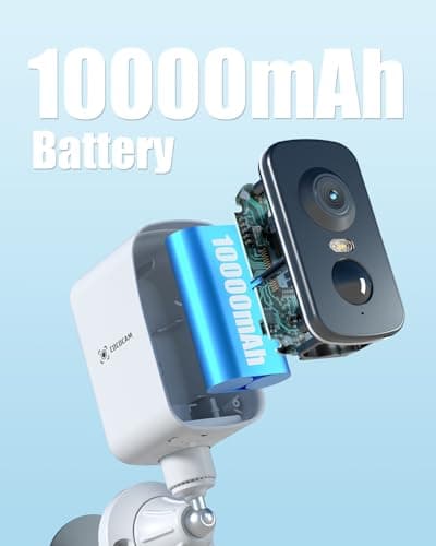 COCOCAM 4G Portable Magnetic No Wifi Security Camera Wireless — view 6