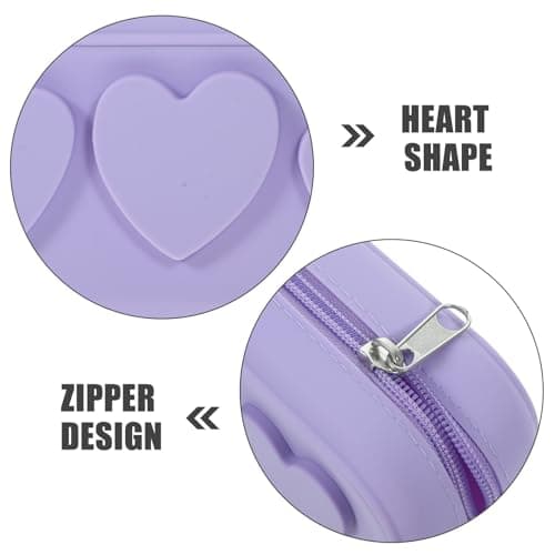 Silicone Cosmetic Bag Zipper Design Portable Travel Storage Pouch — view 3