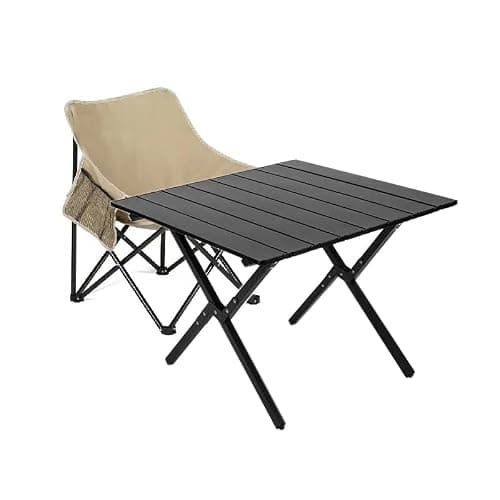 Greenfields Moon Chair with Carry Bag – Foldable Camping Seat with Armrests and Pockets – Portable Aluminium Folding Chair for Nature Hikes, Beach, Picnic or Outdoor Fishing Travel Comfort — view 4