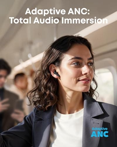 soundcore P41i by Anker Adaptive Noise Cancelling Earbuds with Portable Phone Charger (USB-C), 192-h Playtime, Immersive Sound, 6-Mic AI Calls, IPX5 Wireless Earbuds, Bluetooth 5.3 — view 5