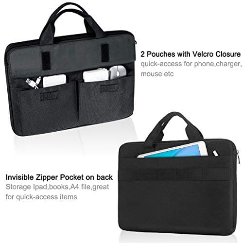 LANDICI Laptop Bag Case 15 15.6 Inch, Waterproof Computer Sleeve Cover — view 6