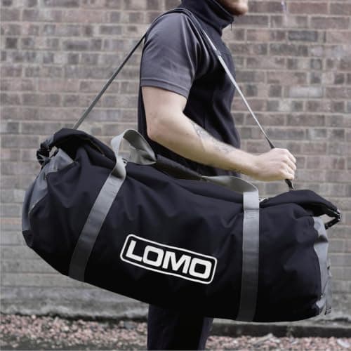 Lomo Dry Bag Roll Top Holdall 60L - Black — view 2