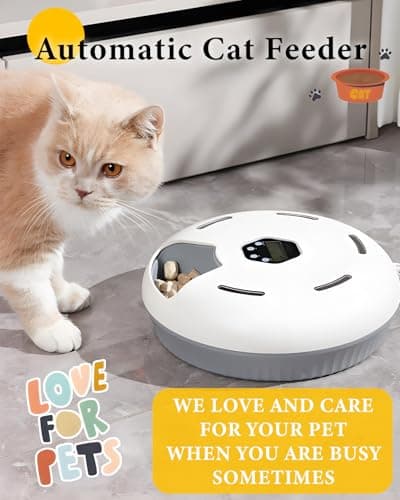Automatic Cat feeder Wet Food, Digital Timer-Controlled Pet Feeder — view 2