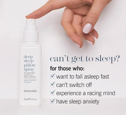 This Works Choose Sleep Gift Set - Travel Size Kit with Soothing Duo of Deep Sleep Pillow Spray and Stress Check Roll On for Relaxation - Self Care and Sleep Gifts for Women — view 6