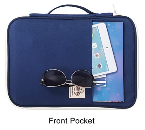 JAKAGO A4 Document Case, Multi-Pocket Portfolio Folder, Travel Portfolios — view 2