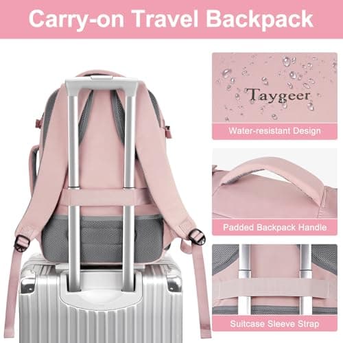 Taygeer for New Easyjet Cabin Bag 45x36x20 Underseat, Travel Backpack Women — view 5