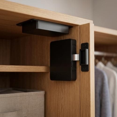Biometric Cabinet Lock USB Charge 20 Users(English) — view 3