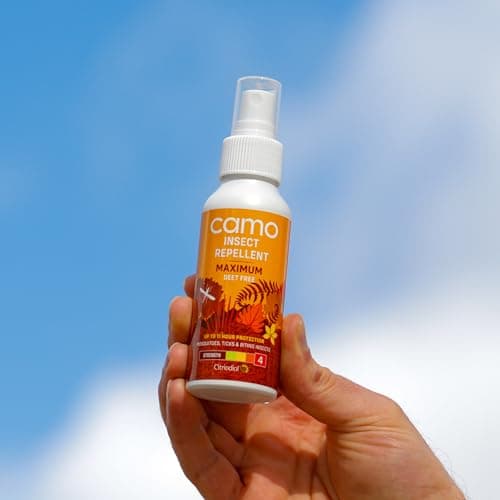 CAMO Maximum Protection Insect Repellent Spray – 30% Citriodiol (PMD) – Long-Lasting Defence Against Mosquitoes, Midges & Biting Insects – DEET-Free, Plant-Based Protection – for Travel & Outdoor Use — view 2