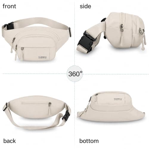 Bumbag for Women,Bum Bag Fanny Pack,Waterproof Waist Bag — view 5