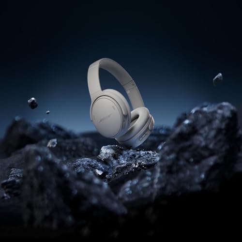 Bose QuietComfort Wireless Noise Cancelling Headphones, Bluetooth Over Ear Headphones with Up To 24 Hours of Battery Life, Moonlight Grey - Limited Edition — view 6