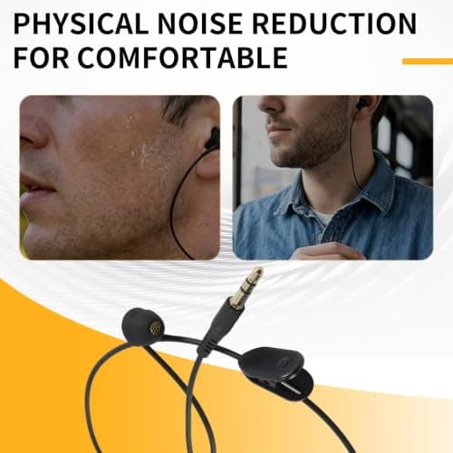 Xuzxinze Earphones Short Cable Mono Headset 3.5mm Jack for Mobile Devices — view 5