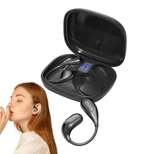 Sucritude Open Ear Headphones Sports Headphones Over Ear Wireless