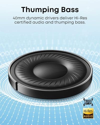 soundcore Anker Q20i, Hybrid Active Noise Cancelling Foldable Headphones — view 3