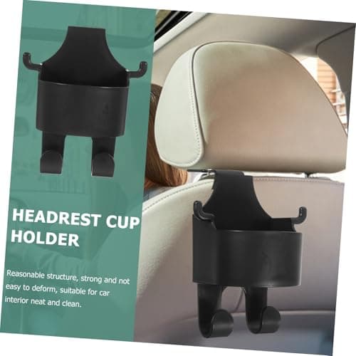 Universal Car Headrest Cup Holder, PP Back Seat Storage Hanger — view 3