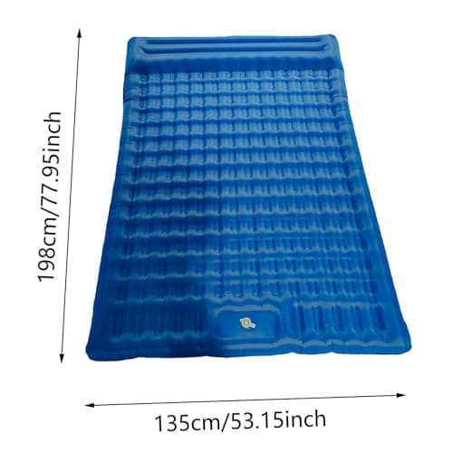 Mat Your Portable Chill Thick Sleeping Pad For Camping Self Inflating Travel Air Mattress With Lightweight Portable Tent Bed For Outdoor (Sky Blue, A) — view 5