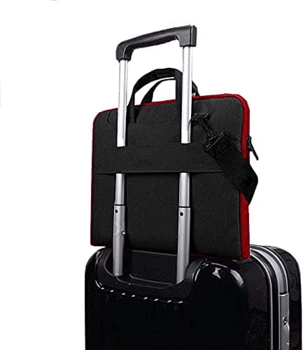 HSEOK Laptop Shoulder Bag 13 13.3 14 Inch Case Compatible with MacBook Pro/Neo 14" M5/M4/M3/M2/M1,Mac Air/pro/Neo 13" and Most 13 13.3 14 Notebooks,Spill-Resistant Briefcase,B02k02 — view 6