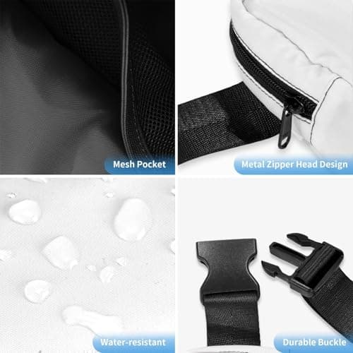 Fanny Pack For Women Men, Cute Panda Climb Bamboo Everywhere Belt Bag Waterproof Fashion Crossbody Waist Packs With Adjustable Strap Hip Bum Bag For Outdoor Hiking Running Travel — view 5