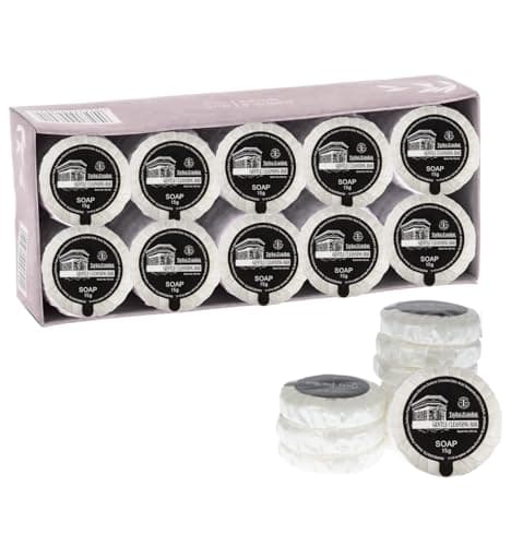 Taylor of London Tissue Pleated Soap, 50x15g - Hotel Mini Soap, Travel soap