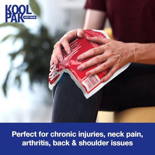 Koolpak Instant Heat Pack - Soothing Pain Relief for Neck, Back, Shoulder & Arthritis - Portable Single-Use Hot Packs Stay Warm 40 Mins | Compact Size 15x23cm for First Aid, Travel, Camping (20 Pack) — view 6