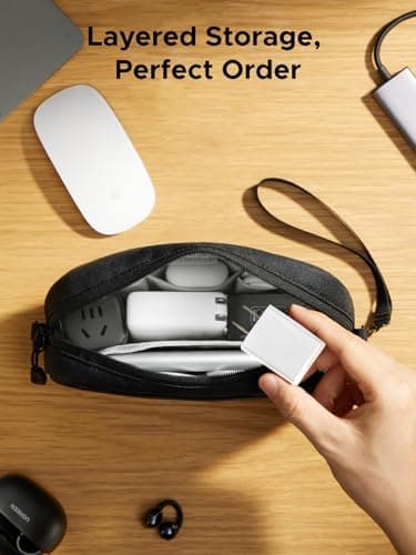 UGREEN Travel Tech Pouch, Cable Organiser Bag, Travel Essentials Organiser — view 3