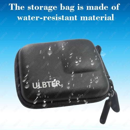 ULBTER Bag Case for GoPro Hero 13 Hero13 & Rubber Lens Cap Cover [1+2 Pack] — view 5