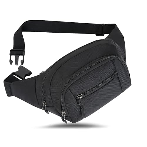 GERIINEER Bumbags Waist Fanny Pack for Women Ladies Men Waterproof Unisex Bum Bag for Dog Walking Running Traveling Cycling Hiking Outdoor Sport