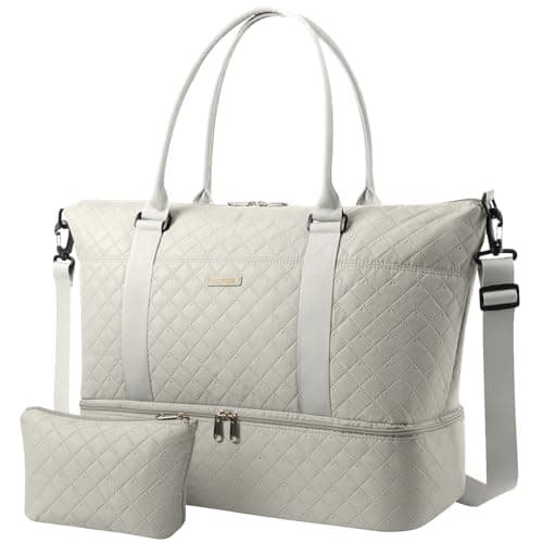 HOTOR Travel Bags for Women - Large Carry on Luggage Weekend Bag Foldable