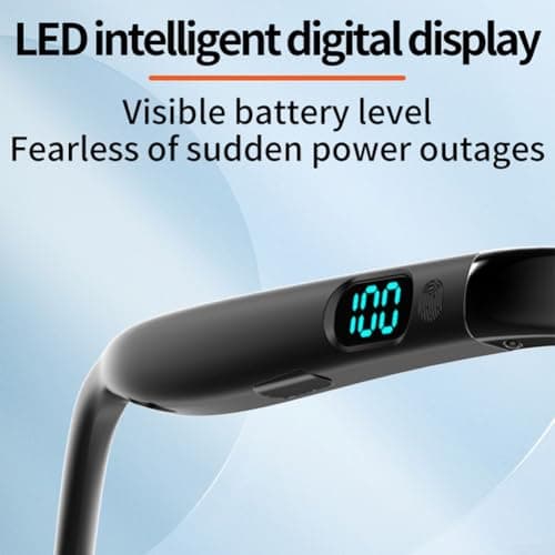 Sunglasses, Wireless Smart Glasses, BT6.0 Audio Calls, Built-in Mic and Speakers, Lightweight Open Ear BT Glasses, for Business, Vlogging, Travel & Meetings, 5 Hour Battery — view 4