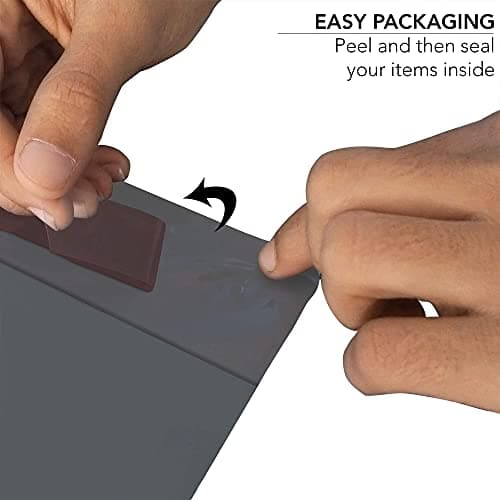 Mailing Bags, iSOUL 50 Pcs Shipping Poly Postal Self Seal Bags in Size 14” x 19” Inch Size Small Mailing Bags Postage Packaging Bags 356mm to 483mm — view 3