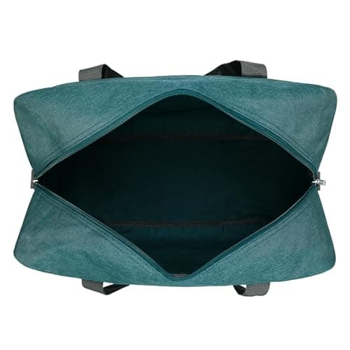 for Easyjet Airlines Cabin Bag 45x36x20 Underseat Foldable Travel Duffel Bag Holdall Tote Carry on Luggage Overnight for Women and Men 30L(Teal(with Shoulder Strap)) — view 3