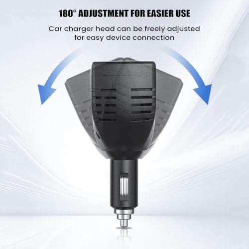 Car Adapter for Plug Outlet 150W DC 12V To AC 220V Fast Charging Inverter — view 5