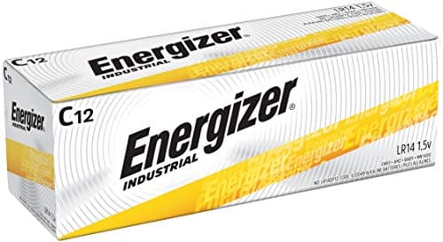 Energizer Industrial Long Life C Battery LR14 Ref 636107 - Pack 12