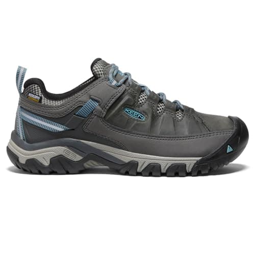 KEEN Women's Targhee 3 Waterproof Hiking Shoe, Magnet Atlantic Blue, 6.5 UK — view 3
