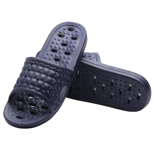 Czgcpyc Shower Shoes Quick Dry Non Slip Bath Slippers Blue EU 41-42 — view 3