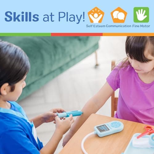 Melissa & Doug Doctor's Kit – Medical Role Play Set for Boys & Girls | With Emergency Bag & Tools | Age 3+ — view 5