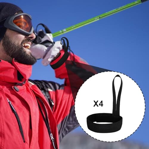Versatile Snowboard Tether – Sturdy Guard, Hard Wearing All Weather Support, Compact Armband | Professional Grade Athletic Hardware Stationary Grip Attachment Secure Travel Accessories Clips — view 6