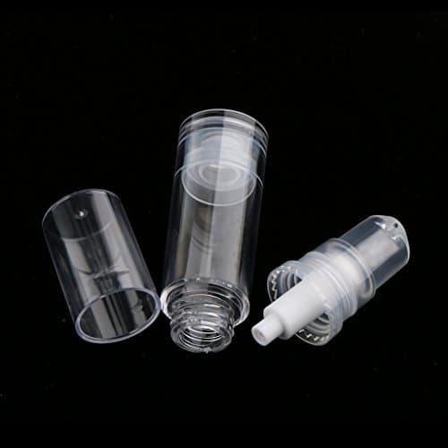 5pcs Airless Pump Bottles for Toiletries, Perfect for Travel. Minimize Waste, Preserve Active Ingredients. 5ml-15ml Sizes. for Skincare, Travel Enth - 5ml — view 3