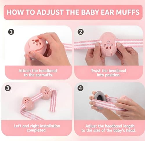 Baby Ear Defenders for up to 36‑Months, Adjustable with Hearing‑Protection — view 6