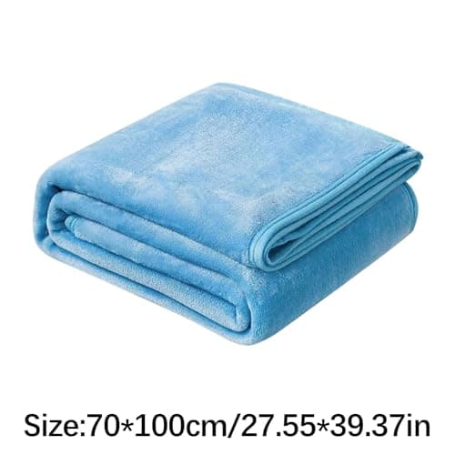 Fleece Throw Blanket for Couch Sofa or Bed Throw Size, Soft Fuzzy Plush, Luxury Flannel Lap Blanket, Super Cozy and Comfy for All Seasons — view 3