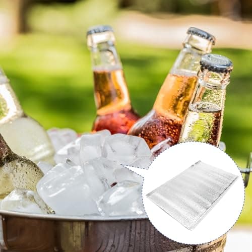 20Pcs Silver Aluminum Foil Thermal Insulation Food Bags for Travel — view 6