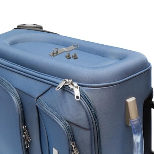 DEARMAMY 2 Sets Zipper Repair Kit Featuring Zinc Alloy Pulls and Versatile Functionality for Black Luggage Suitable for Long-Distance Travel with Brushed Finish — view 5
