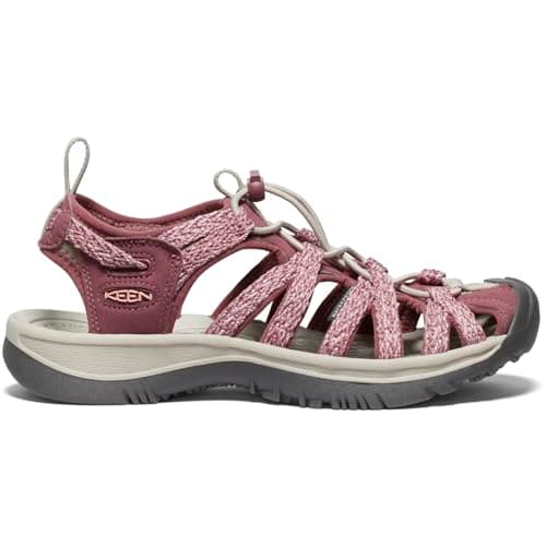 KEEN Women's Whisper Closed Toe Sport Sandals, Rose Brown/Peach Parfait, 8.5 — view 2