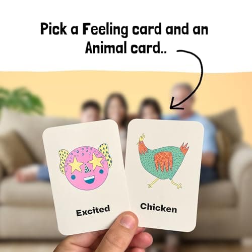 Animal Antics – The Game That Gets Kids Roaring, Clucking & Rolling with Laughter | Card Game for Kids Age 5+ | Family Fun | Travel Game | Party Game | Great Gift Idea — view 3